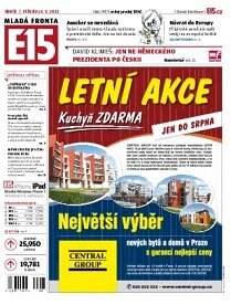 Obálka e-magazínu E15 17.7.2013