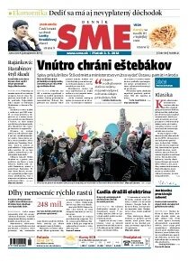 Obálka e-magazínu SME 2.5.2014