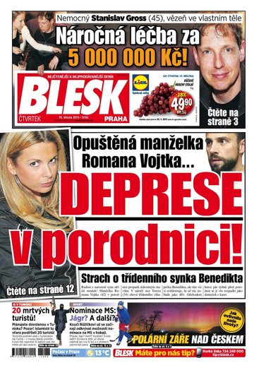 Obálka e-magazínu Blesk 19.3.2015