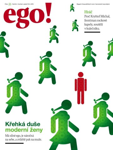 Obálka e-magazínu Hospodářské noviny - příloha Ego! 118 - 19.6.2015 - příloha Ego!