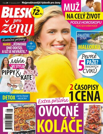 Obálka e-magazínu Blesk pro ženy 18.7.2017