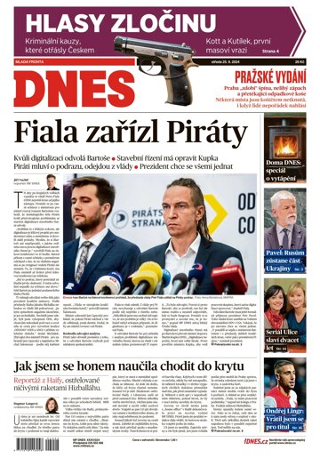 Obálka e-magazínu MF Dnes 25.9.2024