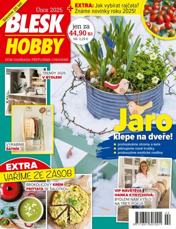 Obálka e-magazínu Blesk Hobby 2/2025