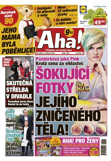 Obálka e-magazínu AHA! 2.5.2016