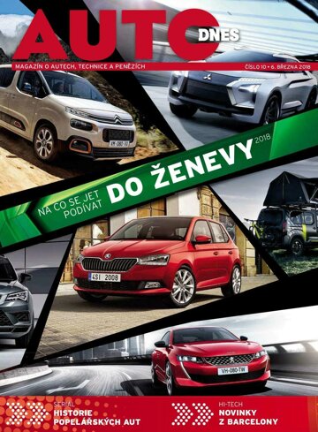 Obálka e-magazínu Auto DNES 6.3.2018