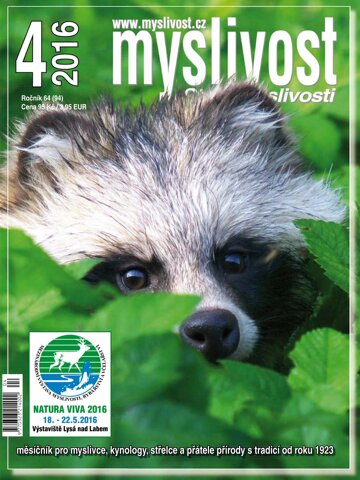 Obálka e-magazínu Myslivost 4/2016