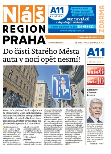 Obálka e-magazínu Náš Region - Praha 31/2024