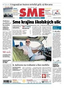 Obálka e-magazínu SME 21.6.2014