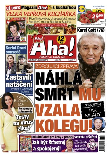 Obálka e-magazínu AHA! 31.3.2016