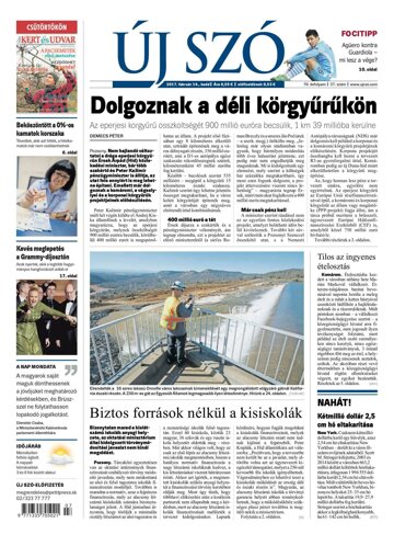 Obálka e-magazínu Új Szó 14.2.2017