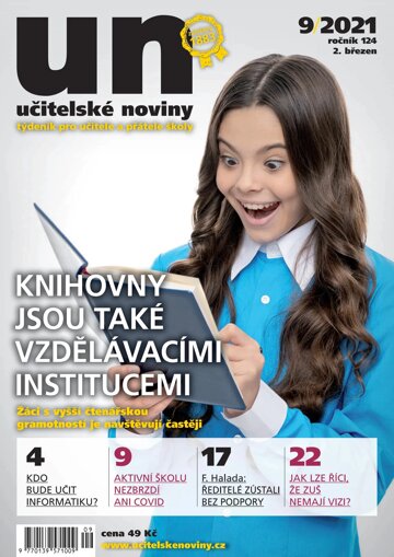 Obálka e-magazínu Učitelské noviny 9/2021