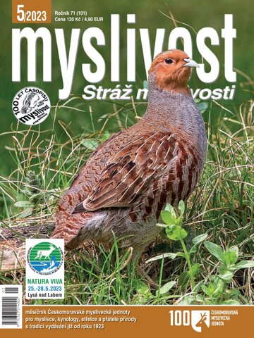 Obálka e-magazínu Myslivost 5/2023