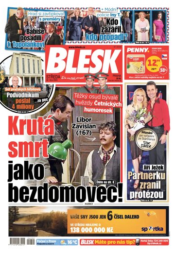 Obálka e-magazínu Blesk 30.10.2024