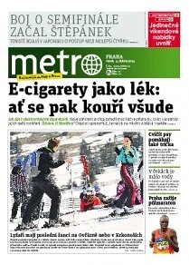 Obálka e-magazínu deník METRO 4.4.2014