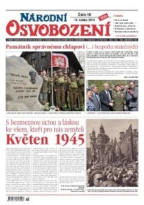 Obálka e-magazínu Národní Osvobození 10/2014