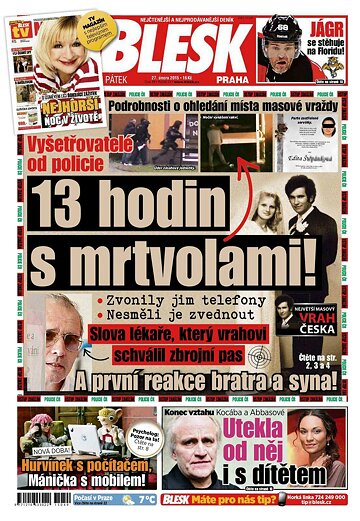 Obálka e-magazínu Blesk 27.2.2015