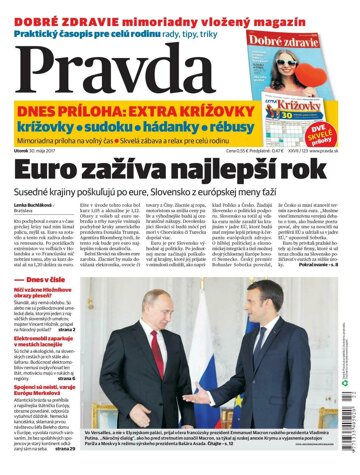 Obálka e-magazínu Pravda 30.5.2017