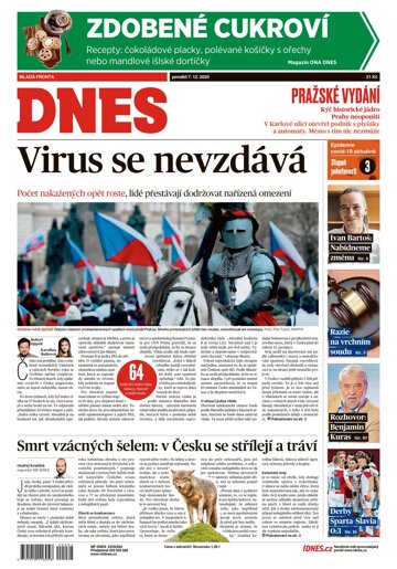 Obálka e-magazínu MF Dnes 7.12.2020