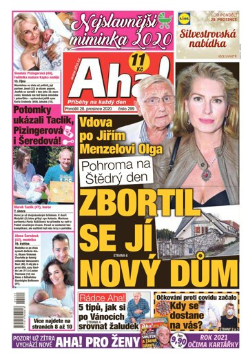 Obálka e-magazínu AHA! 28.12.2020