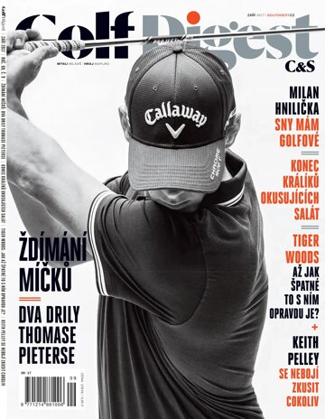 Obálka e-magazínu Golf Digest C&S 9/2017