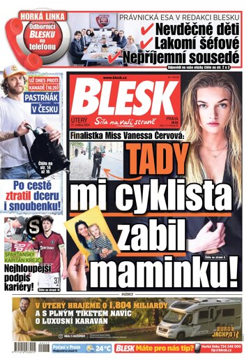 Obálka e-magazínu Blesk 21.5.2024