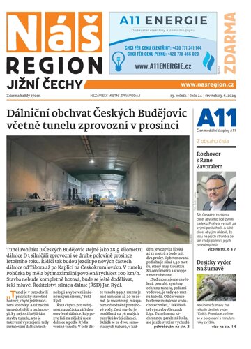 Obálka e-magazínu Náš Region - Jižní Čechy 24/2024