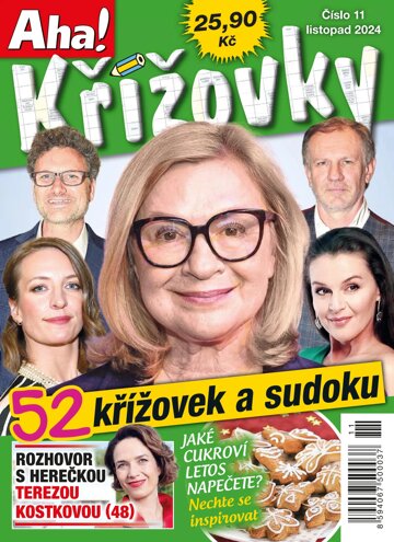 Obálka e-magazínu Aha! křížovky 11/2024