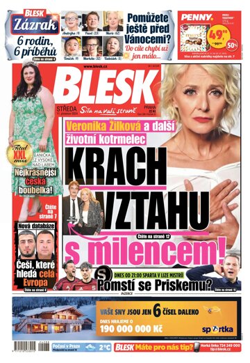 Obálka e-magazínu Blesk 11.12.2024