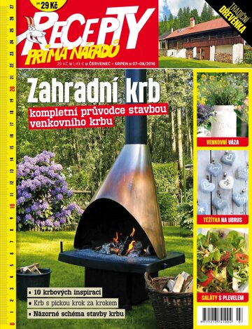 Obálka e-magazínu Recepty prima nápadů 7-8/2016