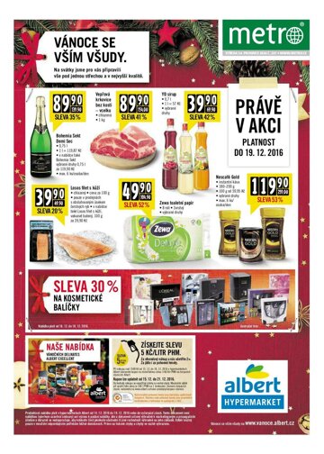 Obálka e-magazínu deník METRO 14.12.2016