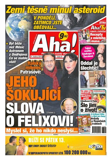 Obálka e-magazínu AHA! 11.1.2017