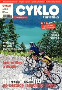 Obálka e-magazínu Cykloturistika 4/2010