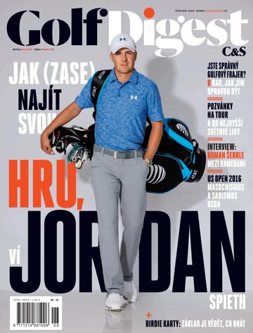 Obálka e-magazínu Golf Digest C&S 6/2016