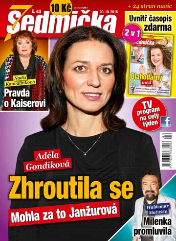 Obálka e-magazínu Sedmička 43/2016