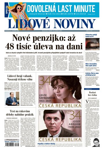 Obálka e-magazínu Lidové noviny 15.6.2023