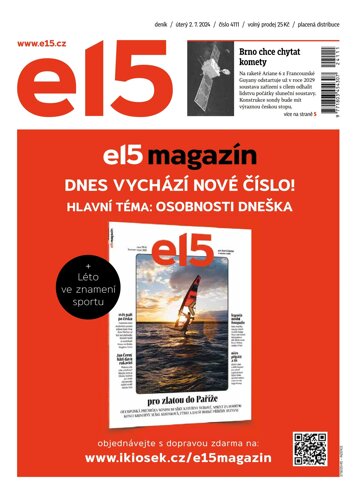 Obálka e-magazínu E15 2.7.2024