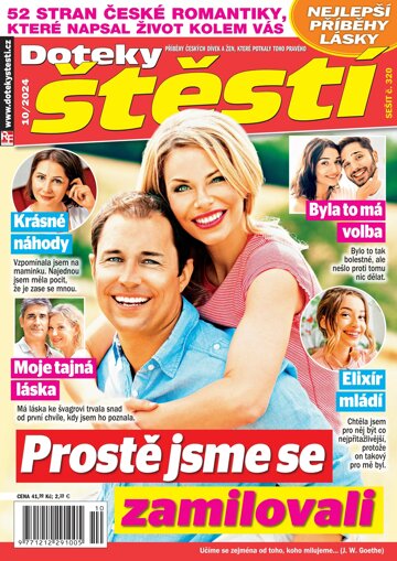 Obálka e-magazínu Doteky štěstí 10/2024