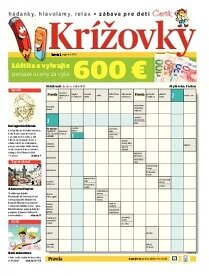 Obálka e-magazínu Krížovky 2. 8. 2014