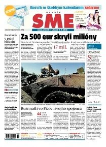 Obálka e-magazínu SME 2.9.2014