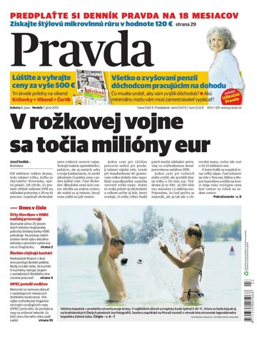 Obálka e-magazínu Pravda 6.6.2015