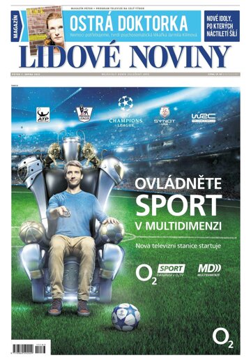 Obálka e-magazínu Lidové noviny 7.8.2015