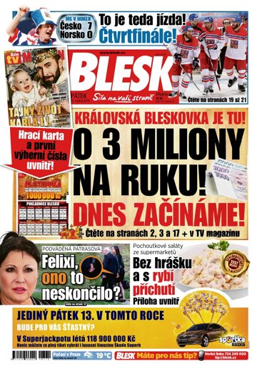 Obálka e-magazínu Blesk 13.5.2016x