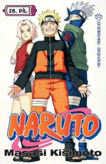 Obálka e-magazínu Naruto 28: Narutův návrat