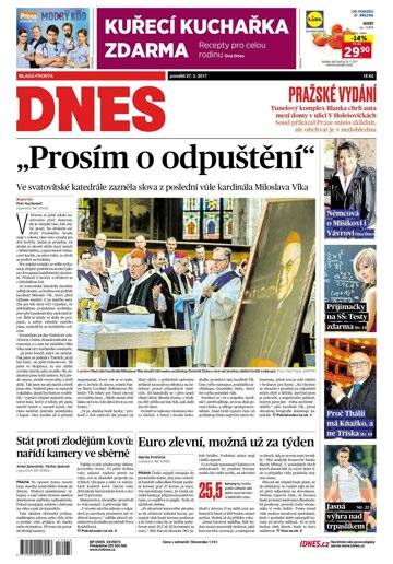 Obálka e-magazínu MF Dnes 27.3.2017