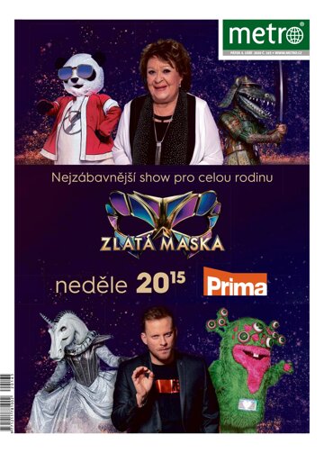 Obálka e-magazínu deník METRO 4.9.2020