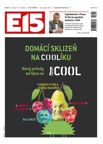 Obálka e-magazínu E15 13.10.2022