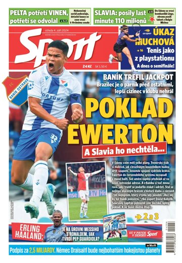 Obálka e-magazínu Sport 4.9.2024