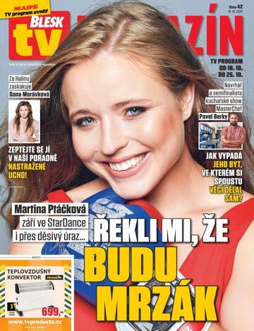 Obálka e-magazínu Blesk Tv magazín - 18.10.2024