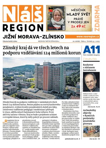 Obálka e-magazínu Náš Region - Jižní Morava/Zlínsko 4/2025