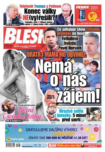 Obálka e-magazínu Blesk 19.3.2025